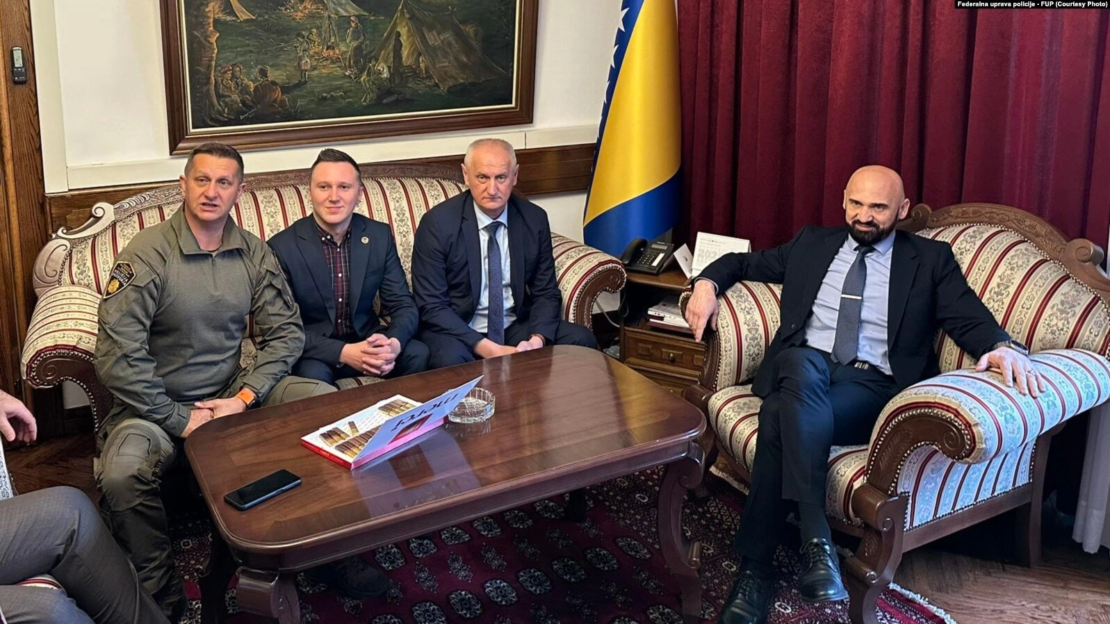 Ministar ugostio šefove policije u BiH koje Tužiteljstvo sumnjiči za suradnju s narkobosom Edinom Gačaninom
